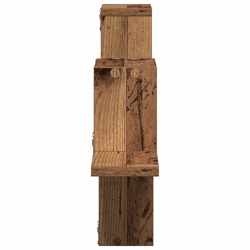 Scaffale da parete Legno vecchio 104,5 x 43 x 10 cm 869114