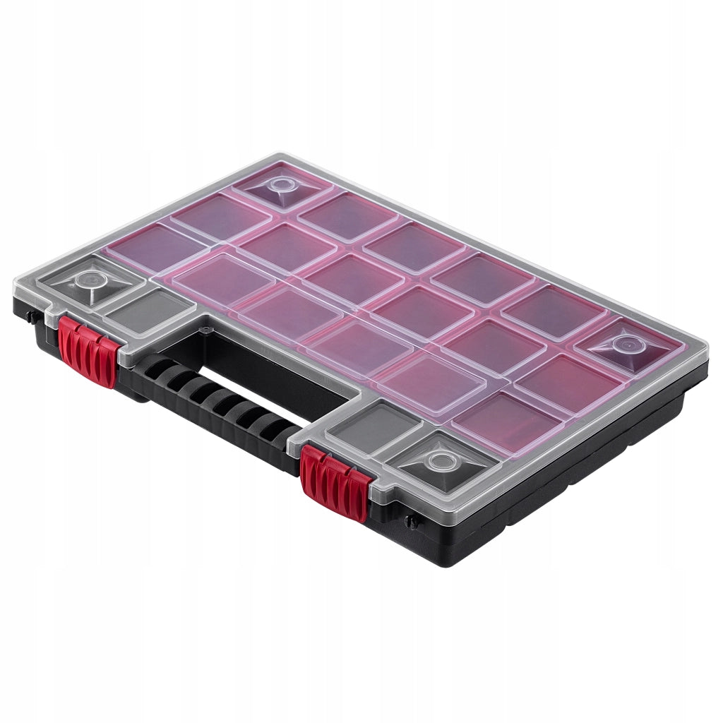 Set di 6 contenitori organizer per officina KADAX con 18 cassetti, ideali per garage.