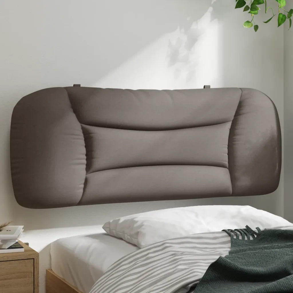 Cuscino Testiera Hvar Tortora 100 cm in Tessuto CFW1640286