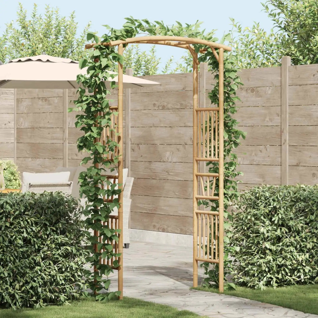 Arco da Giardino Naturale 110 x 40 x 205 cm Bambù 42028054