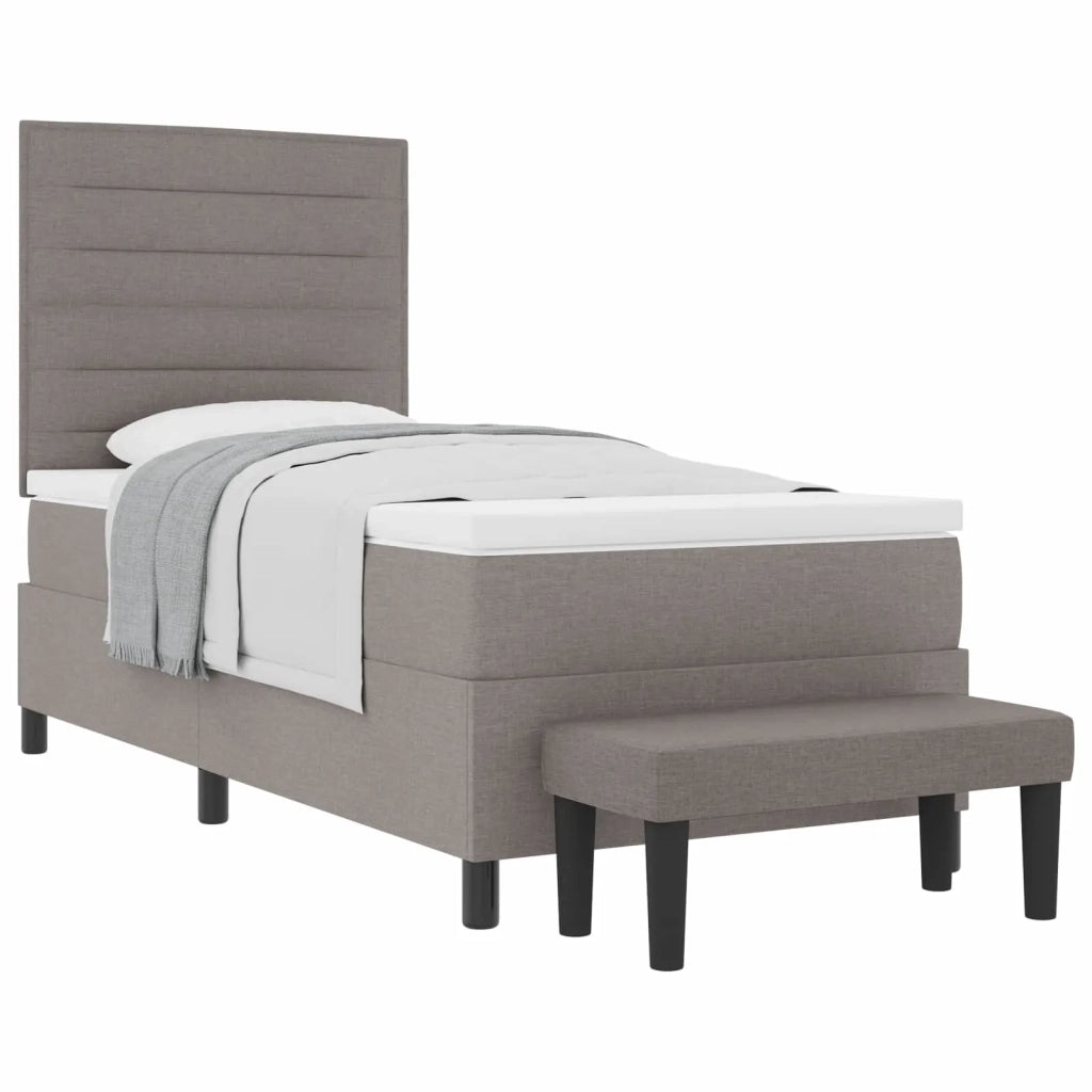 Letto a molle con materasso Talpa 100 x 200 cm Tessuto