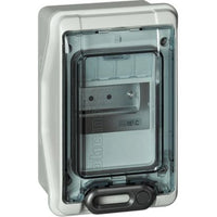 Bticino idroboard centralino parete esterno grigio resina ip65 *** numero posti 4 moduli, confezione 1