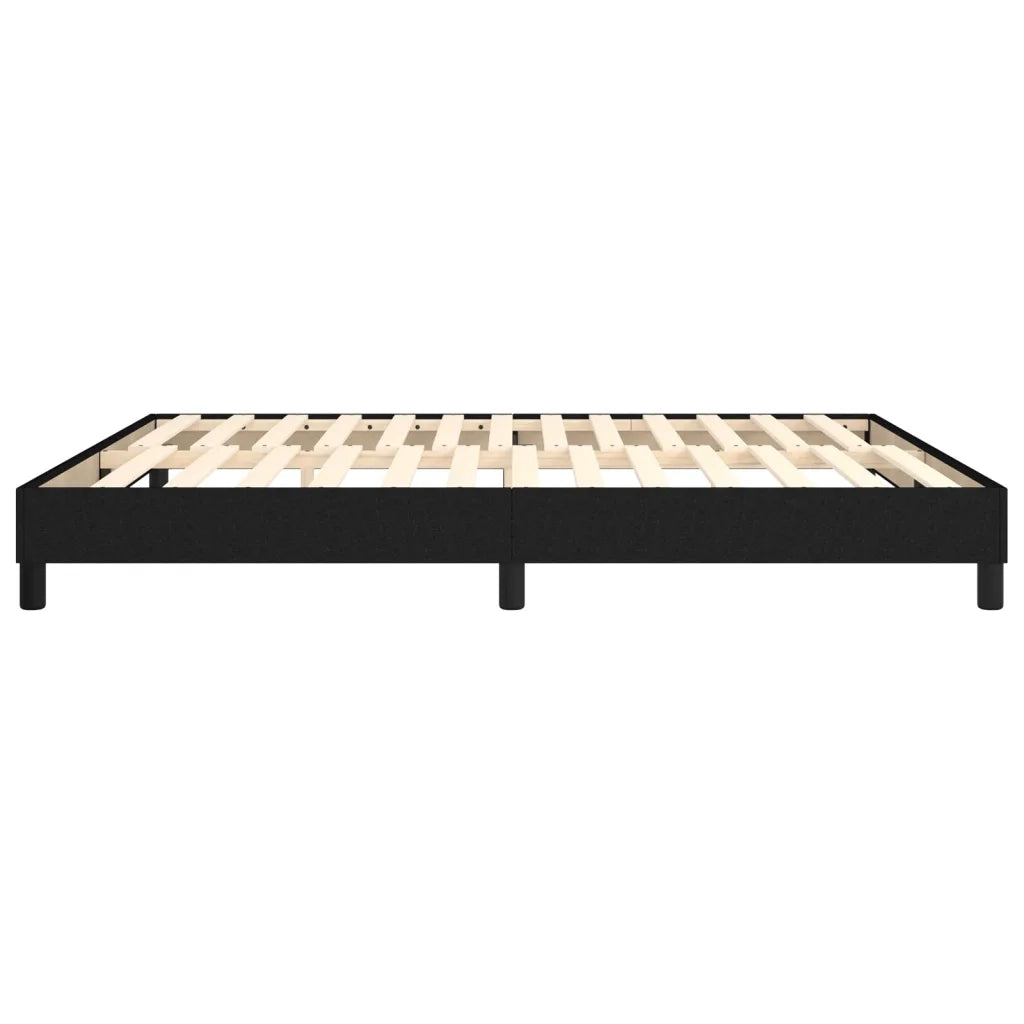Giroletto a Molle Nero 160x200 cm in Tessuto cod mxl 35157