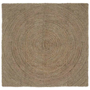 Tappeti per area Grigio 120 x 120 cm Juta