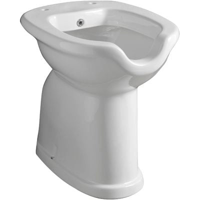 Vaso Bidet disabili aperto completo di erogatore - Vaso Bidet disabili completo di erogatore (scarico a muro)