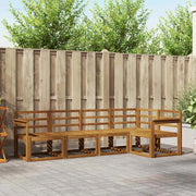 Set di divani da esterno 5 pcs Naturale