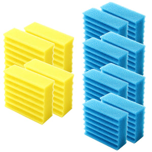 Set completo di spugne filtranti grana grossa e fine per filtro laghetti CBF-350C