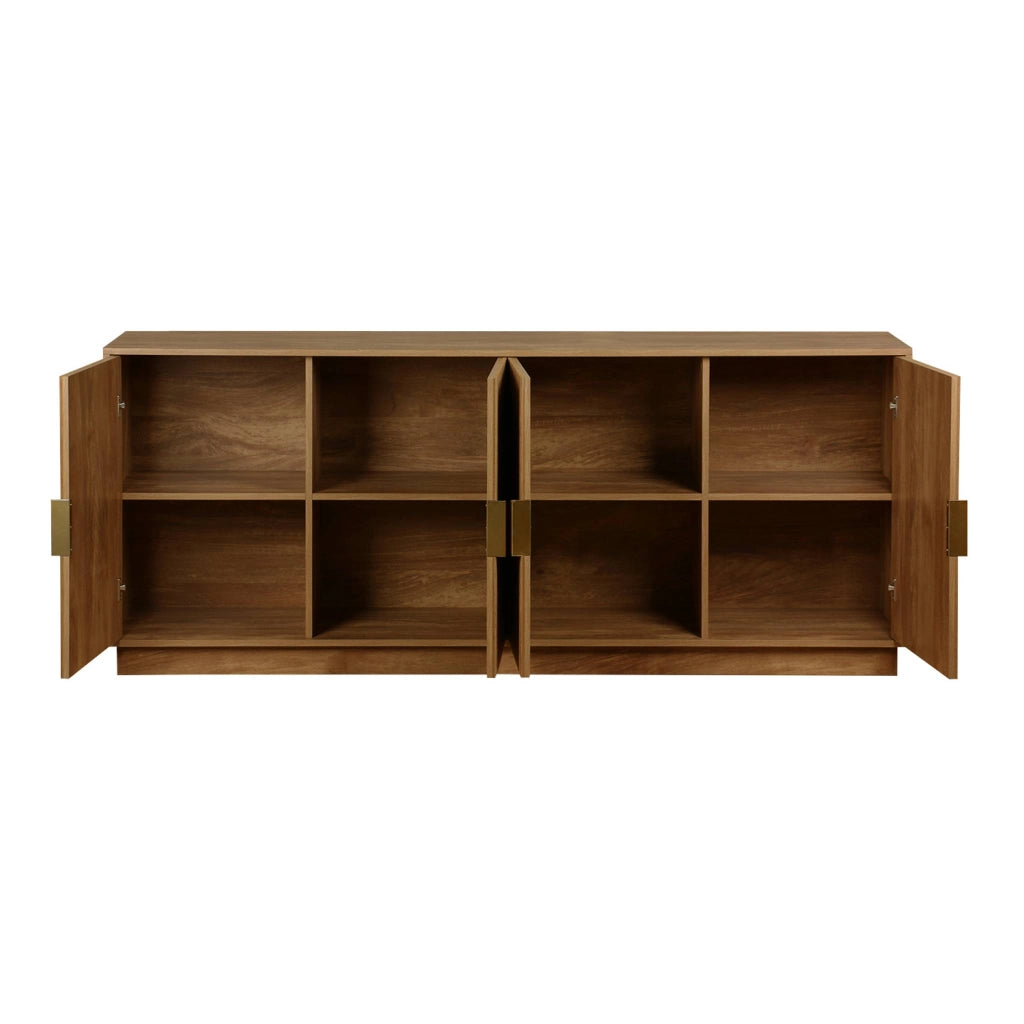 Credenza esotica a 4 ante, 180cm, albero di mango