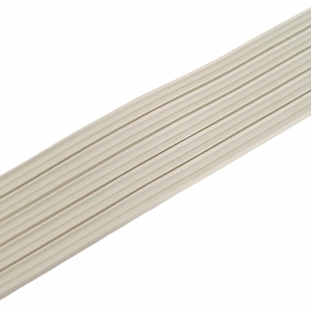 Nastro adesivo per finestre Bianco 9 x 4 mm 50 m Schiuma EPDM 42038084