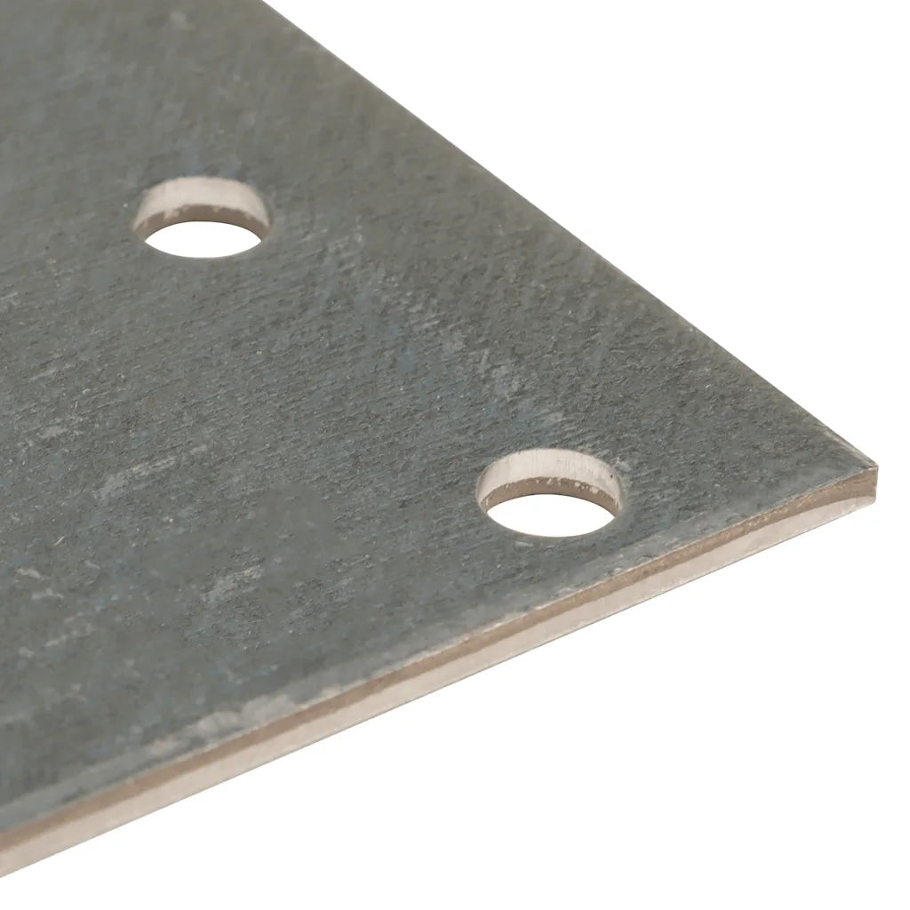 Piastre Forate 20 pz 2 mm 300x80 mm Acciaio Zincato 155542