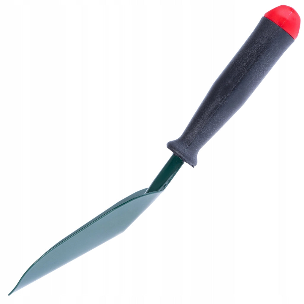 Pala da giardino KADAX per piantare fiori, larga, in acciaio, 31 cm.