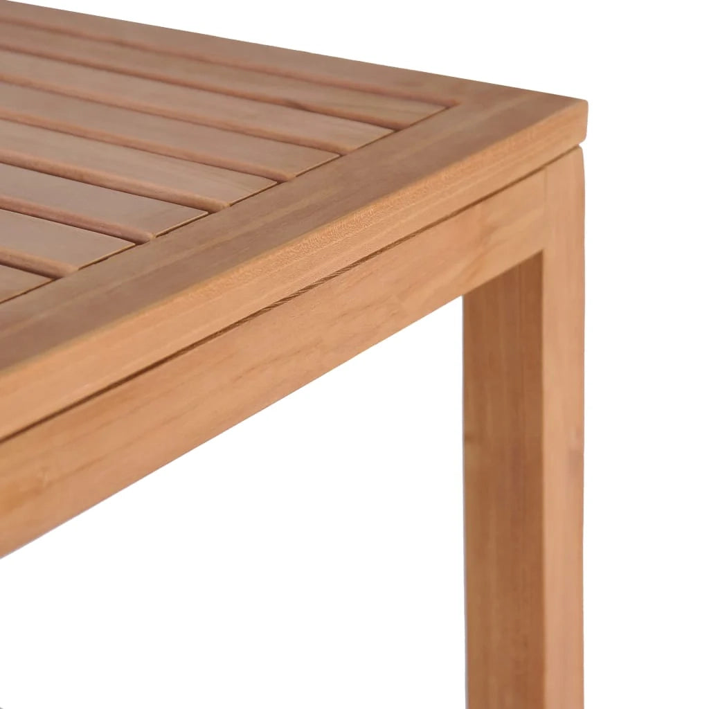 Mensola per mobili di design mensola per bagno a 4 ripiani in teak massello 165 cm beige 2702058/2