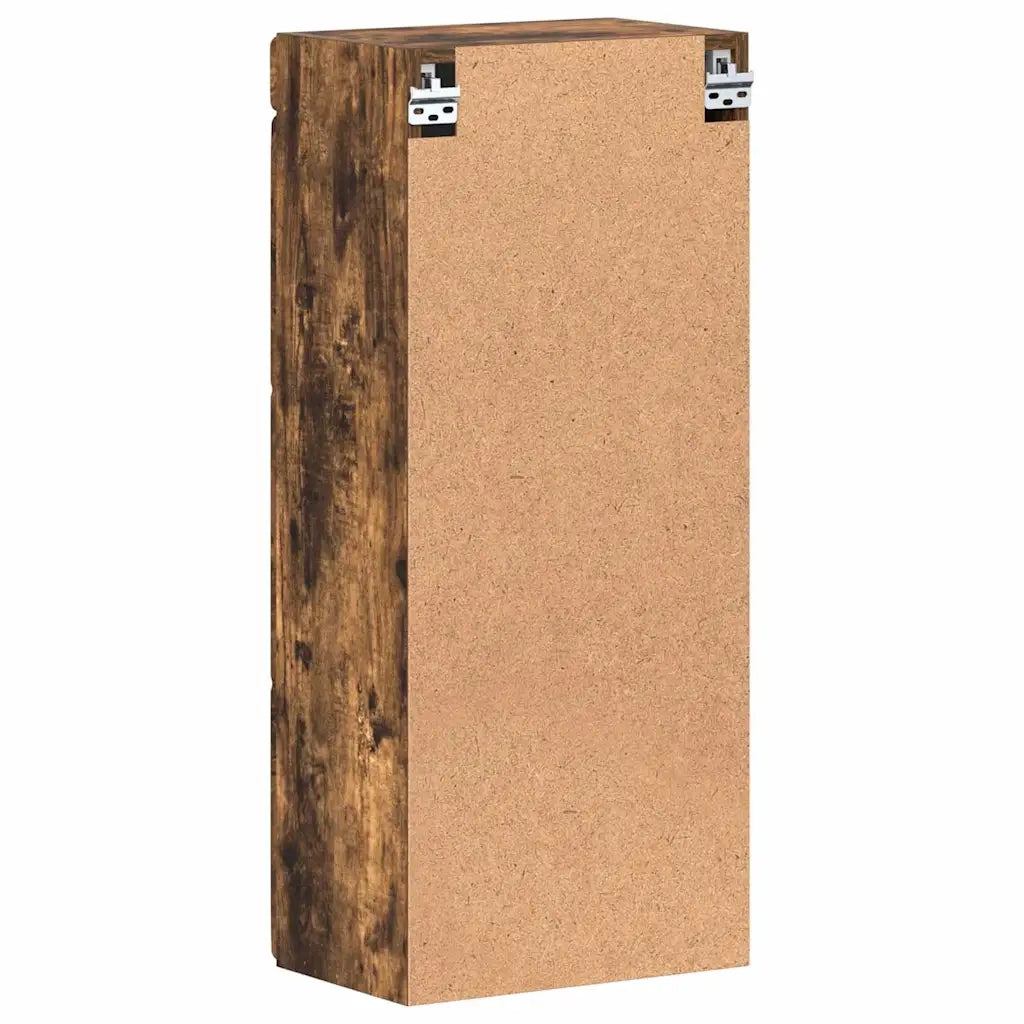 Armadio da bagno a muro TULUM Rovere fumé 37 x 24,5 x 86 cm