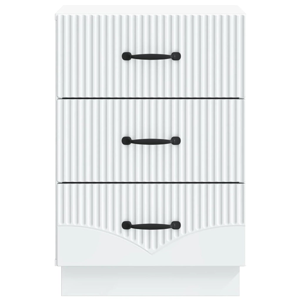 Armadio da Notte Bianco 43 x 41 x 63,5 cm Legno ingegnerizzato 895245
