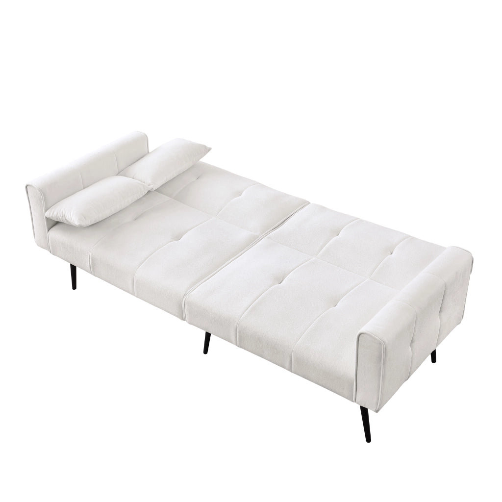 Divano Letto Futon Convertibile ¨C MINIMAL ¨C Tessuto, 2 Posti