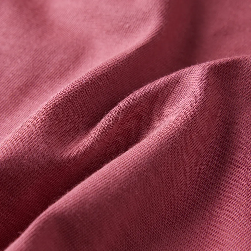 Maglietta da Bambino a Maniche Lunghe Rosso Scuro 104 12865