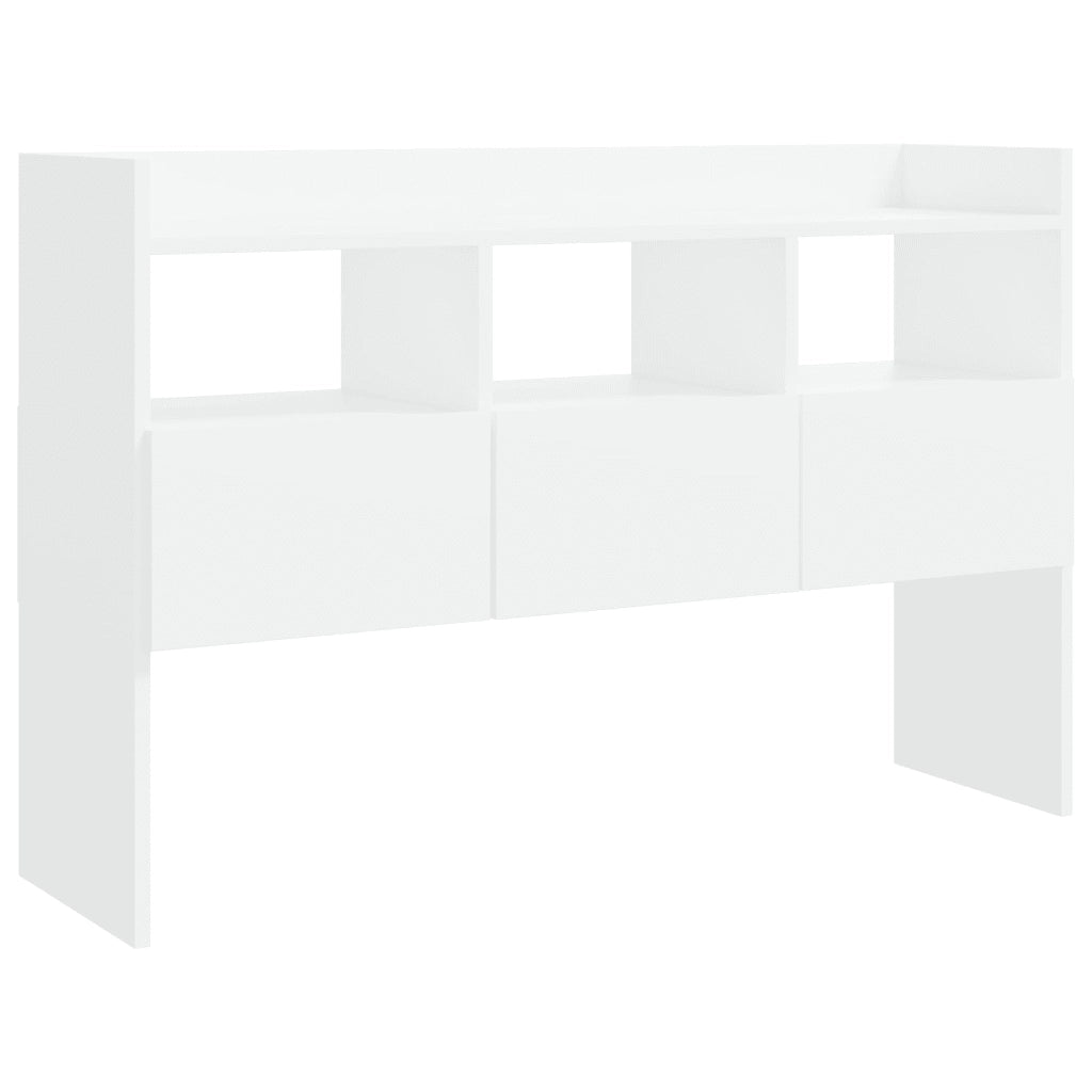 Credenza Bianca 120x30,5x70 cm in Legno Multistratocod mxl 127019