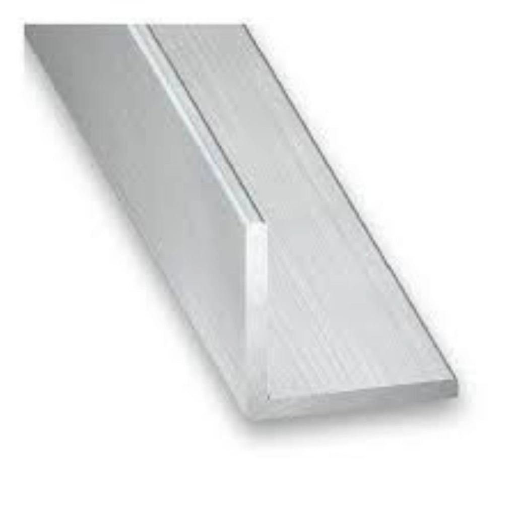 Profilo Angolare Da 1 Metro Alluminio Argento Brillante 30X30X1 - Arcansas