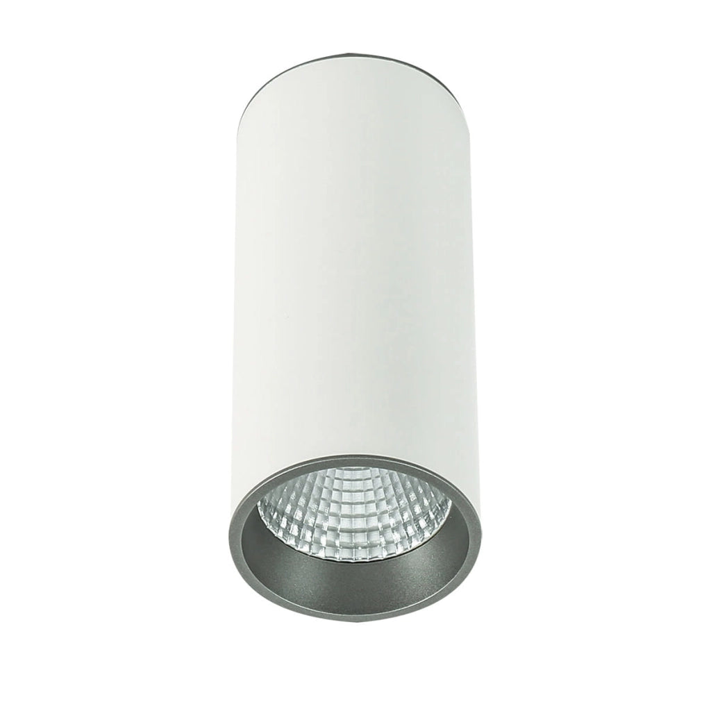 Spot soffitto Italux Moldes LED 12W 4000K bianco/grigio