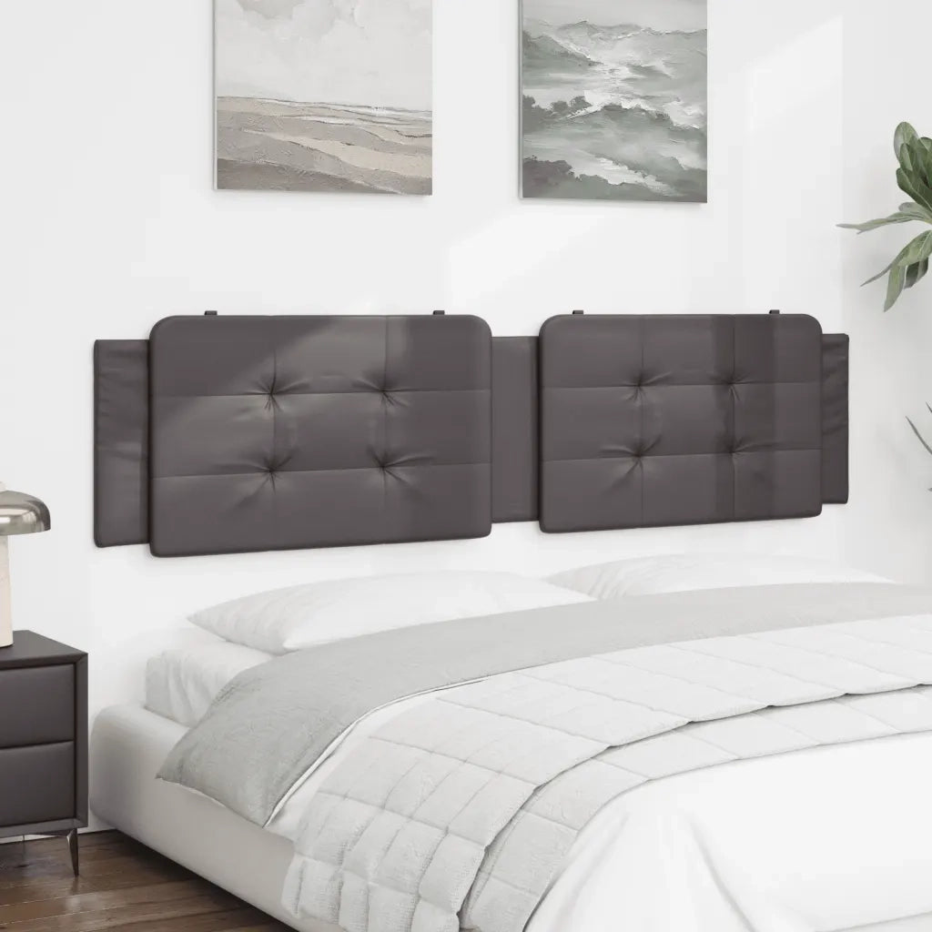 Cuscino Testiera Zadar Grigio 200 cm in Similpelle CFW3870696