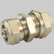 RACCORDO A COMPRESSIONE DIRITTO DOPPIO RIDOTTO TIEMME  20 x 16     TIEMME