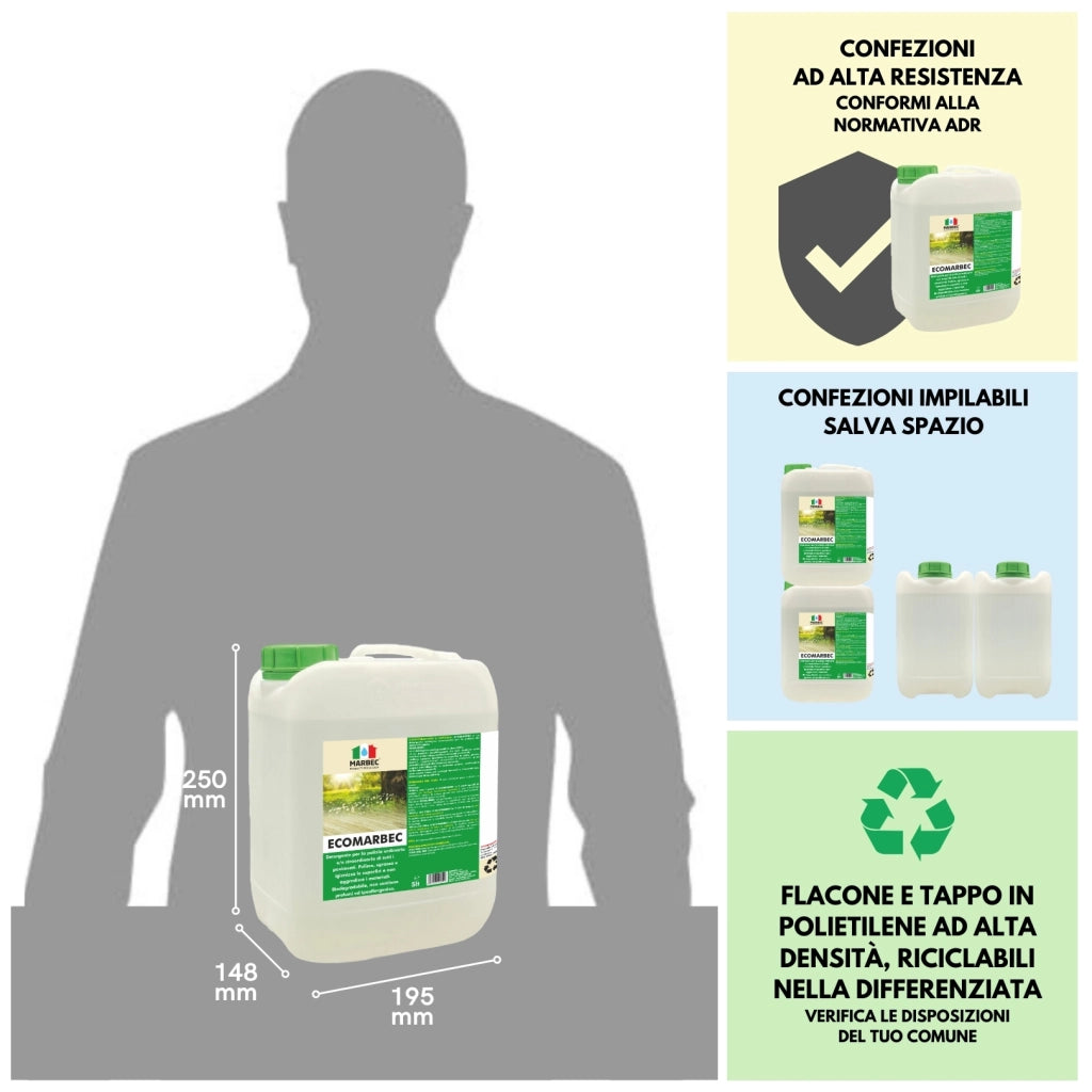 Detergente per pavimenti ECOMARBEC   5LT