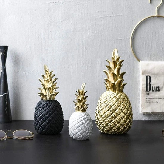 Decorazione da tavola con forma di ananas per ristoranti, matrimoni e feste.