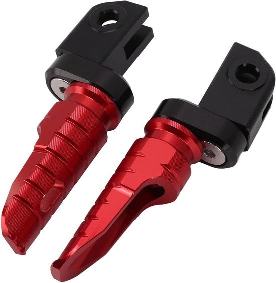 Supporto Pedale Anteriore per Motocicletta in Alluminio CNC con Sostituzione Aprilia RS660 RSV4 Tuono 660 - Rosso.