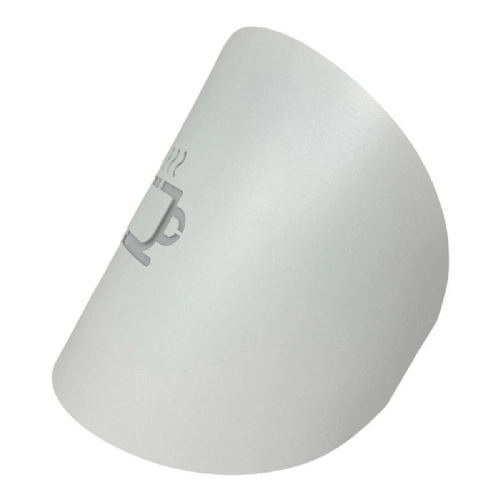 Trade Shop - Applique A Parete Con Raffigurazione Tazza Del Caffè Lampada Attacco G9 Ip20 Aq45 - Bianco