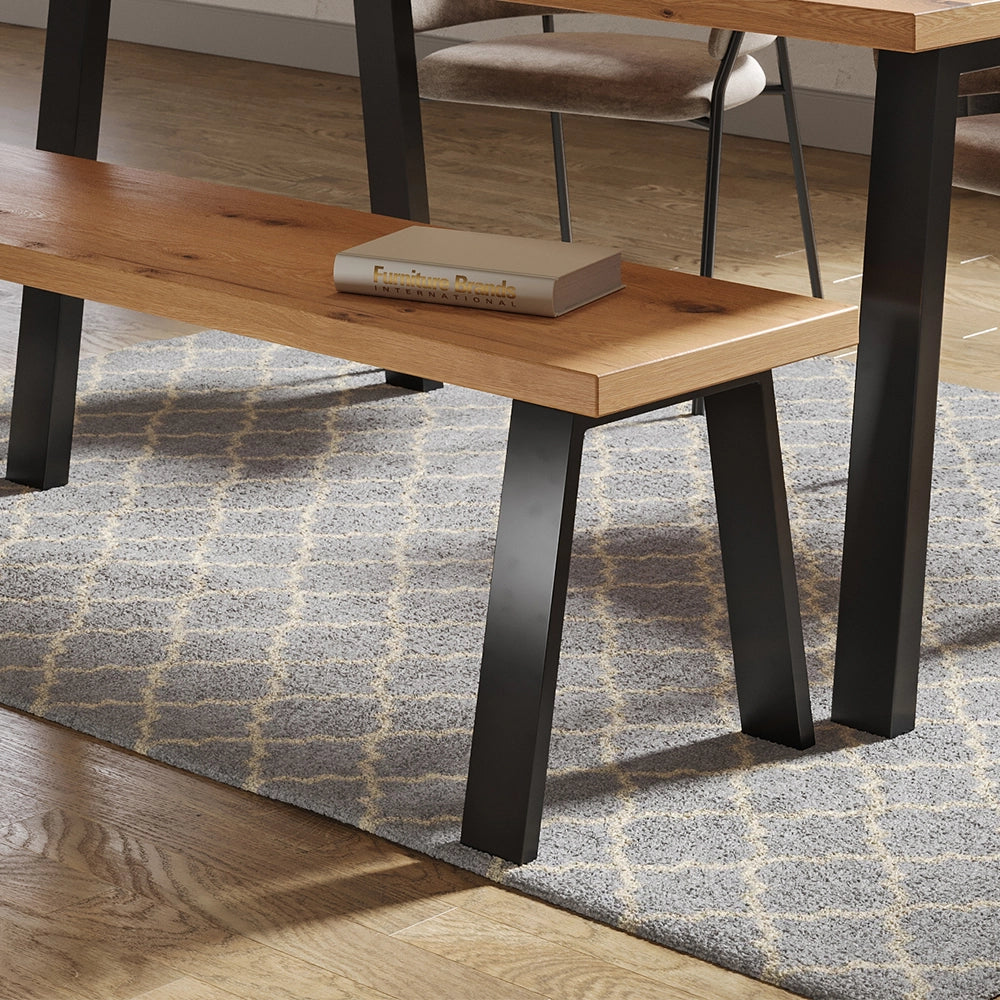 Vicco Gambe per tavolo Nero 45 x 42 cm A forma di U
