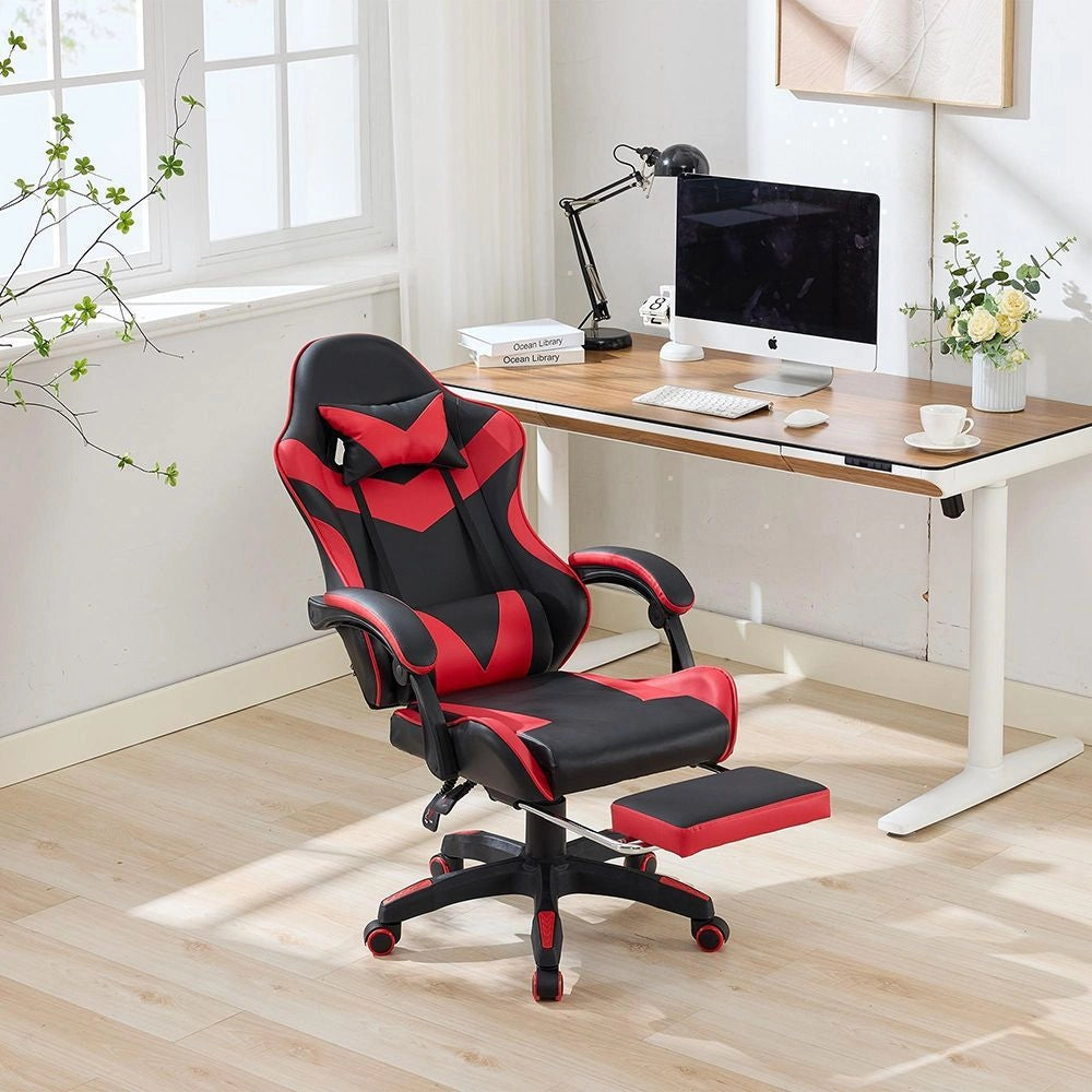 Sedia da gaming ergonomica - Xylo - 360¡ã regolabile con poggiapiedi