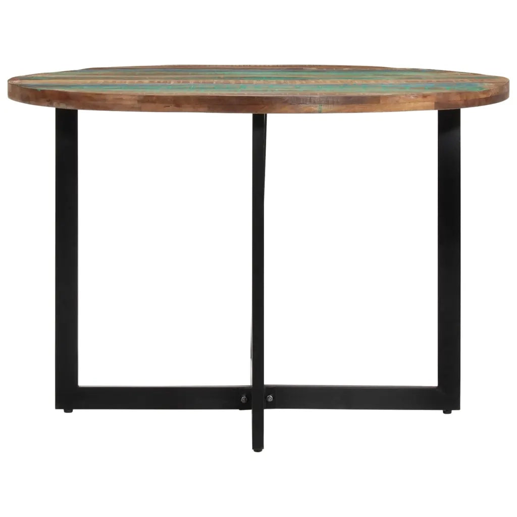 Tavolo da Pranzo 110x75 cm in Legno Massello di Recupero 338480