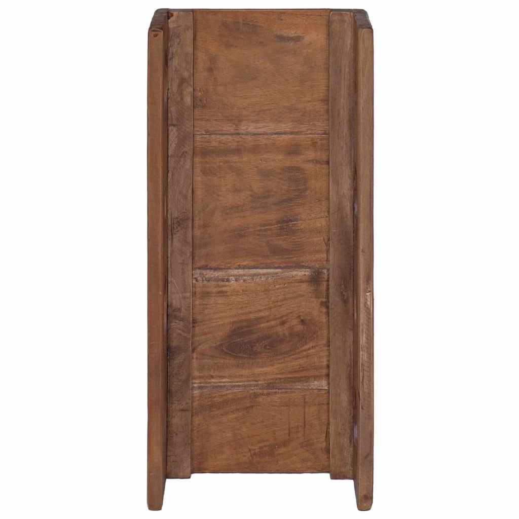 Scaffale Marrone 24 x 13 x 54 cm Legno di Mogano Massello CFW4163478