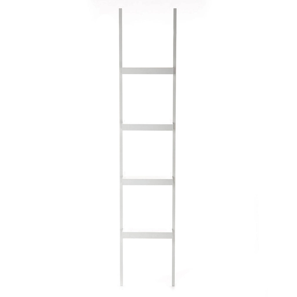 Libreria effetto legno bianca cm. H.180 x L.36,5 x P.34
