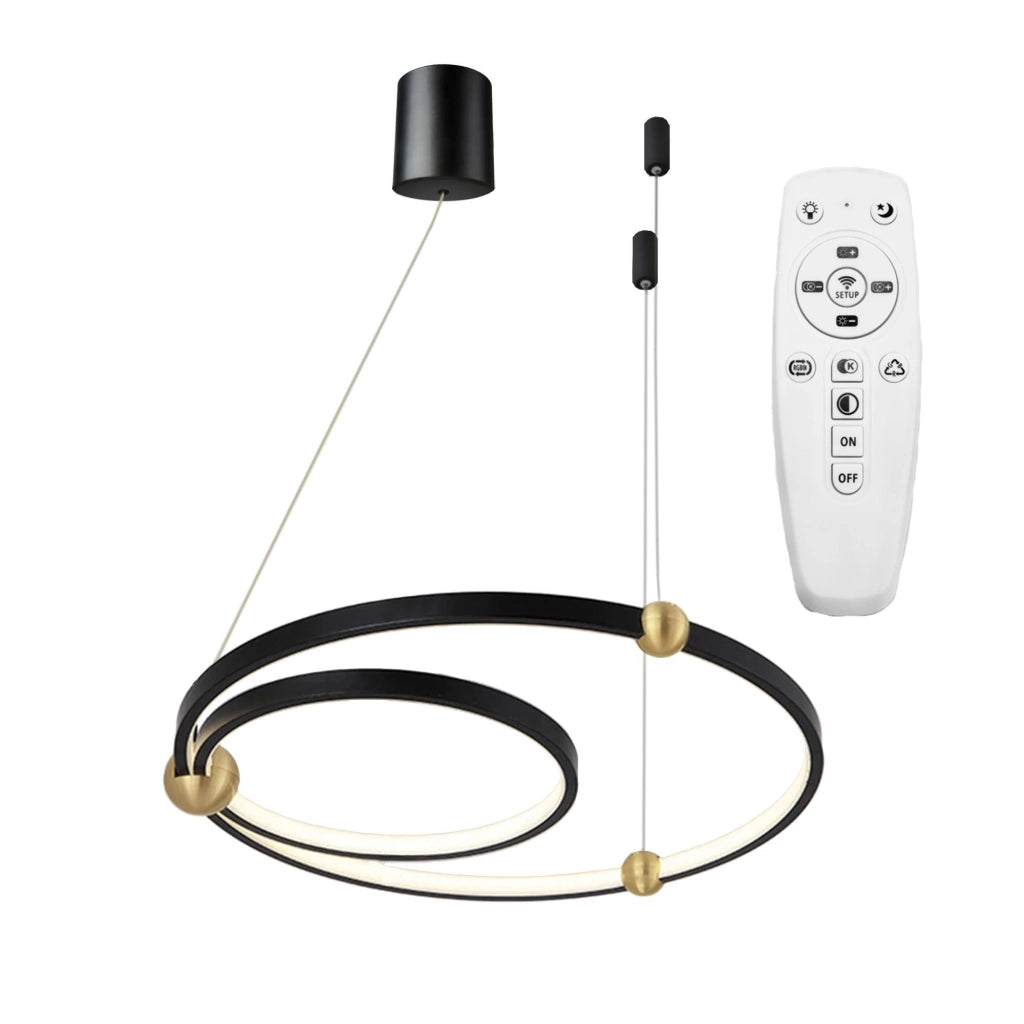 Lampada Black Ring Led + Pilota APP692-30-50