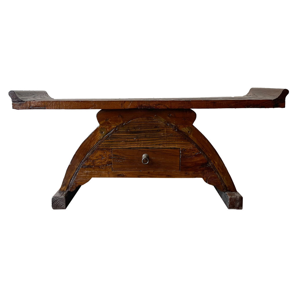 Mobile base in legno marrone 92x36x36h