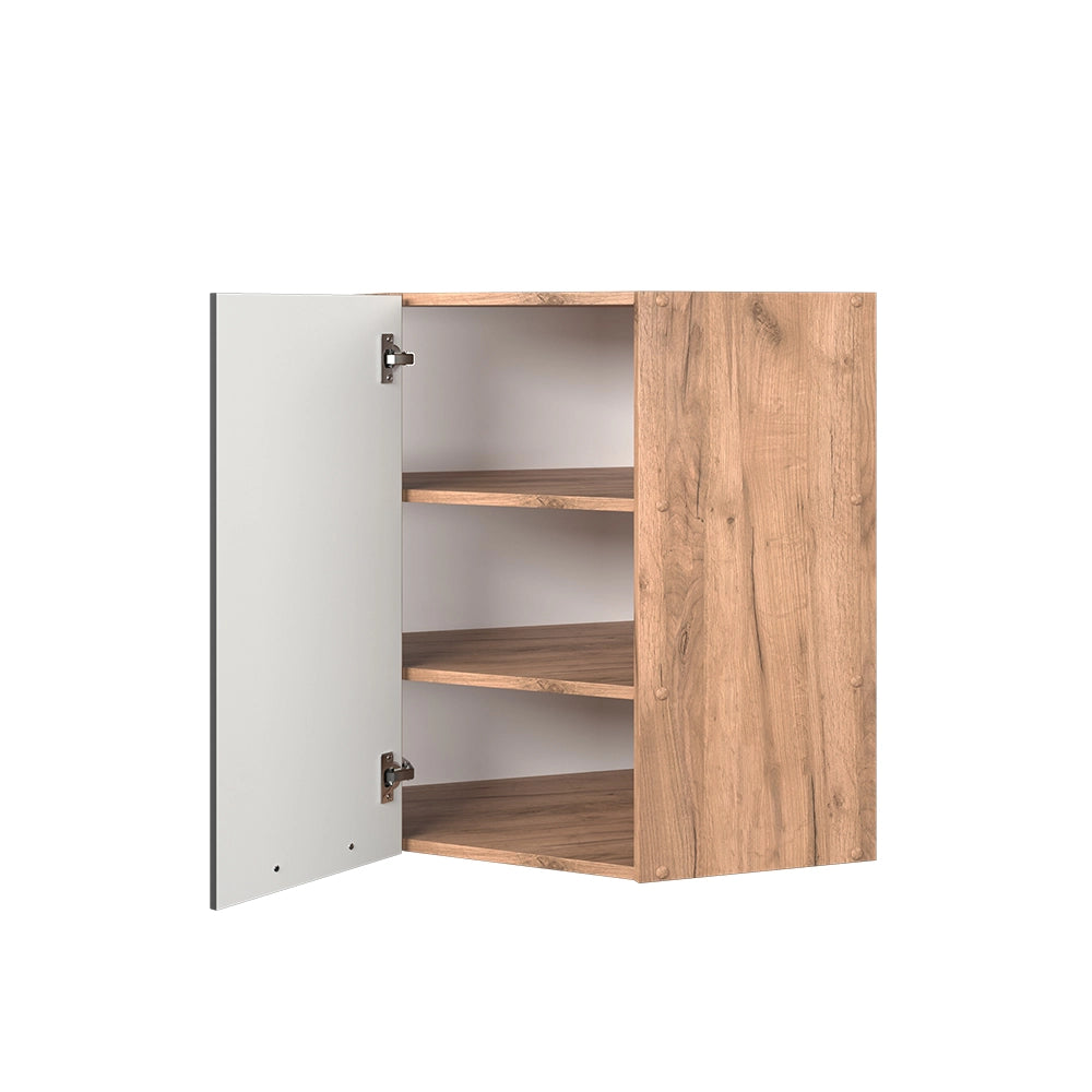 Vicco Mobile angolare da cucina Grigio scuro 57 cm
