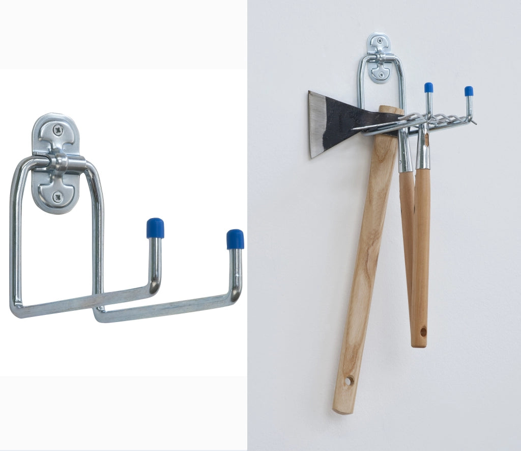 GANCIO ZINCATO 4050 A FORMA DOPPIA U 180X50 MM- ALDEGHI LUIGI SPA- 10,0 pz