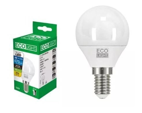 Bisonte Lampadina Led Sfera E14 8W 806lm 4000k
