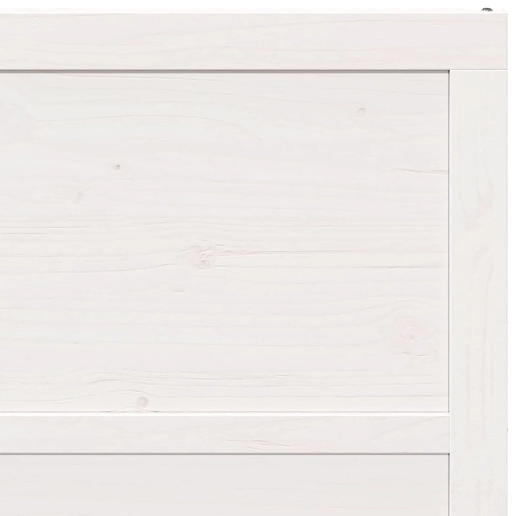 Porta del fienile Bianco 90 x 2,5 x 208 cm