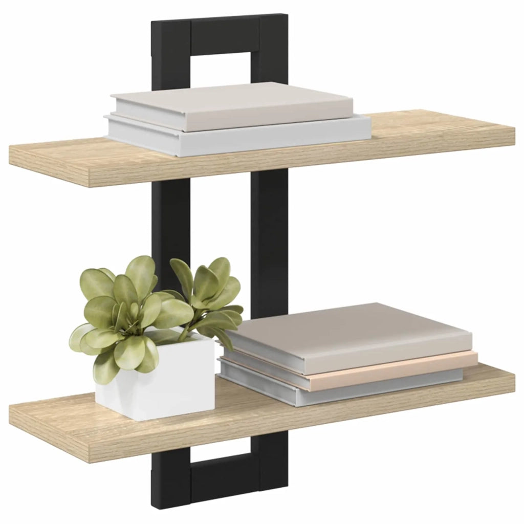 Scaffali flottanti Rovere Sonoma 40 x 15 x 40 cm 8012414