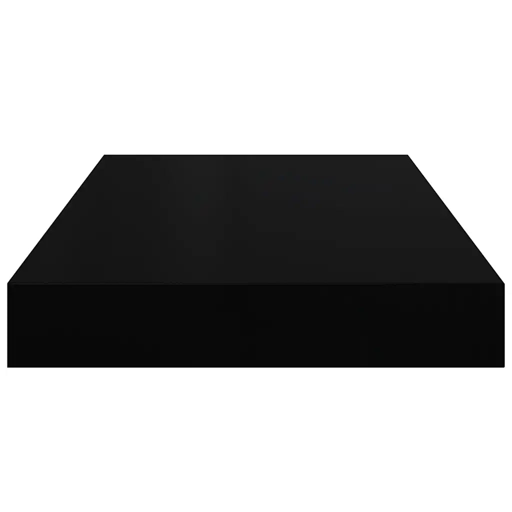 Scaffali a Parete 2 pz Neri 40x23x3,8 cm in MDF cod mxl 33483