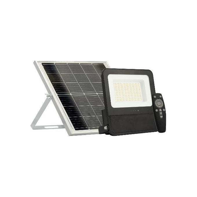 Briloner Faro Solare LED 15W 1800 lumen CCT IP65 con Sensore di Movimento e Telecomando