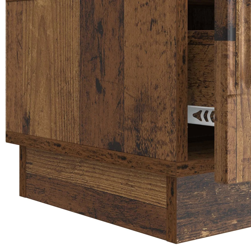 Mobile TV Legno antico 147 x 34,5 x 27 cm Legno ingegnerizzato 895403
