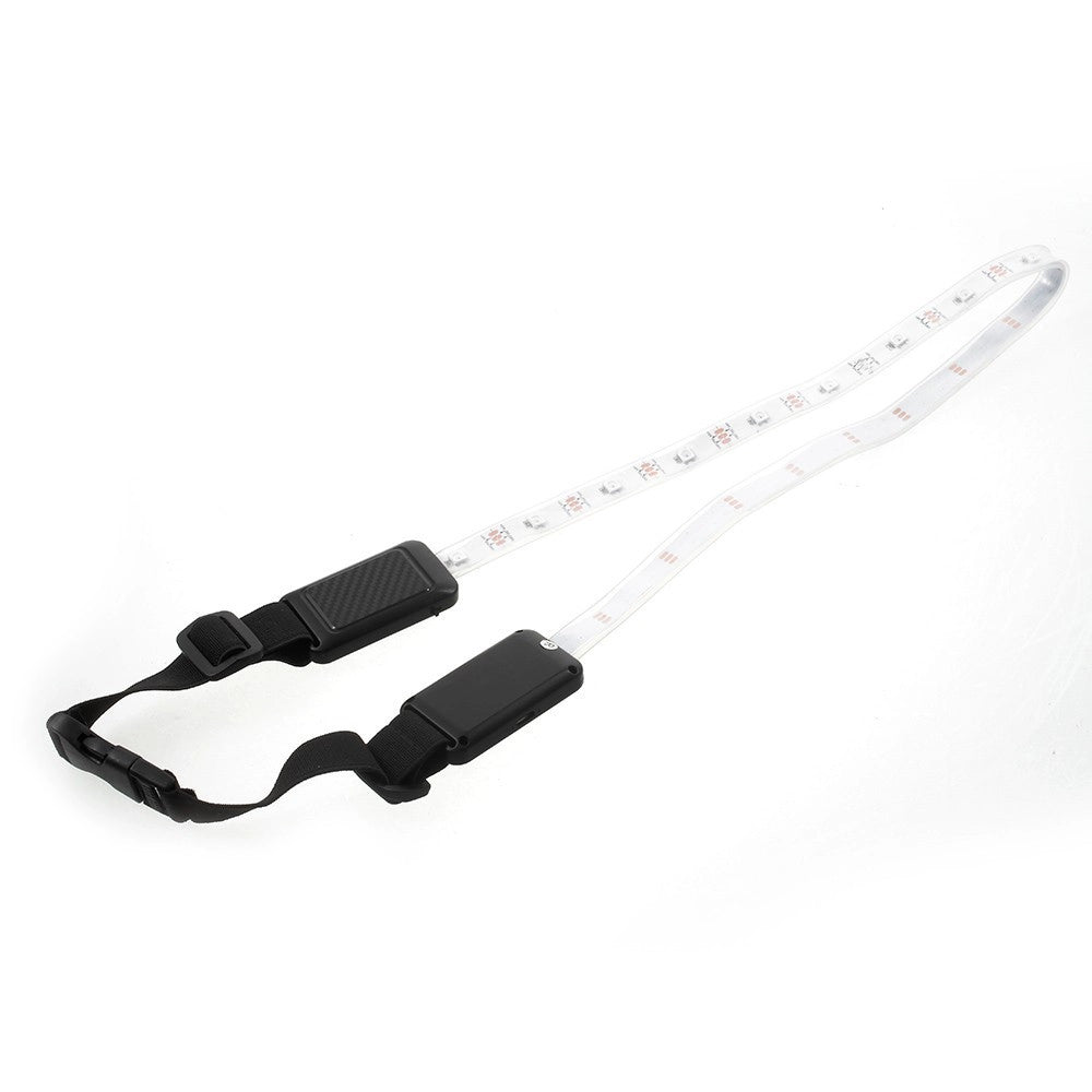 Trade Shop - Cintura Indicatore Direzione Lampaggianti Per Bici Sos A Led Ricaricabile 1200ma -