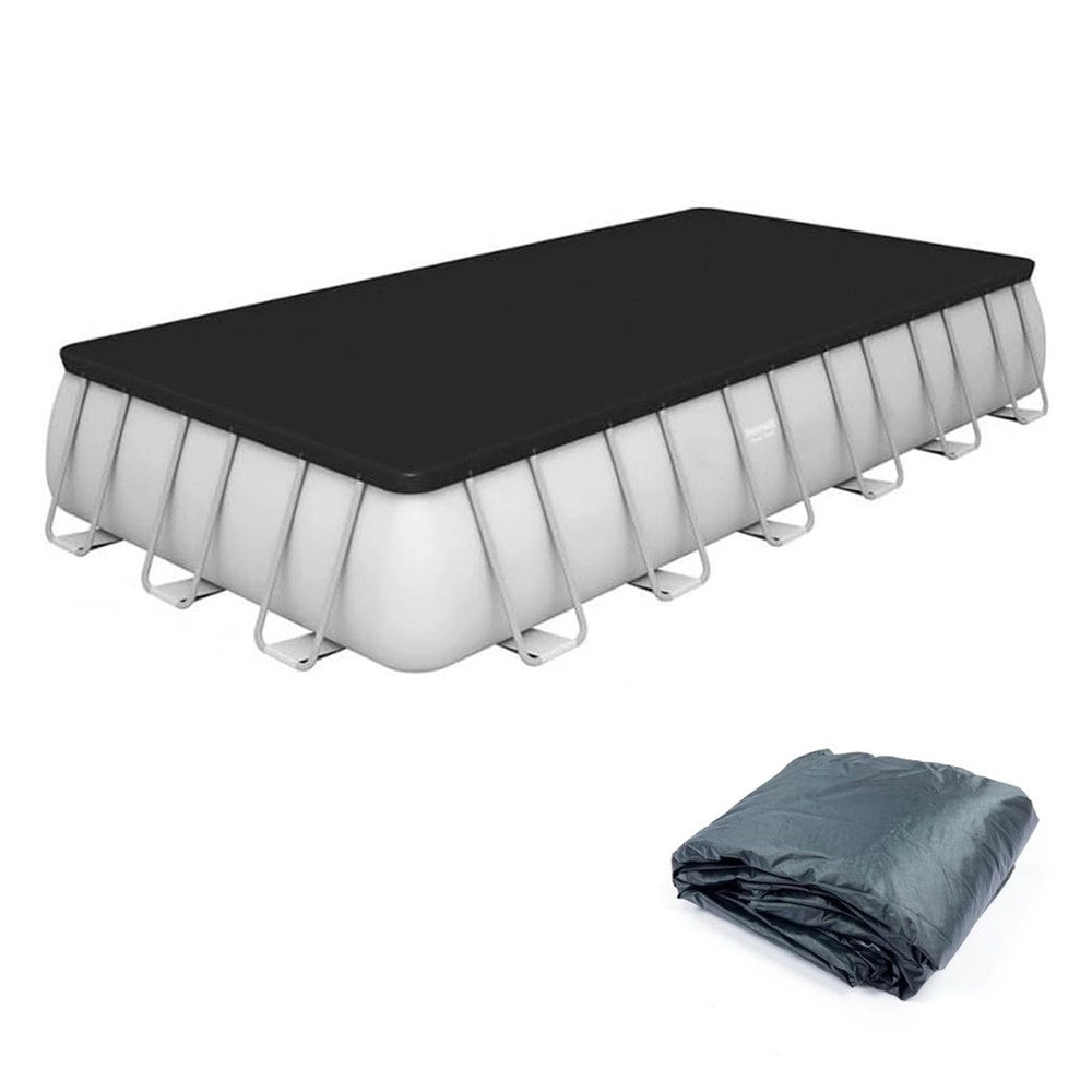 Trade Shop - Telo Di Ricambio Per Piscine Power Steel 732x366x132cm Copertura Rettangolare P03633 -
