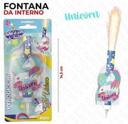 PYROGIOCHI CANDELA ESPLOSIVA UNICORNO "FESTA UNICORN" 14,5CM DA INTERNO