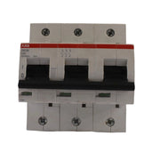 Interruttore magnetotermico 3 poli 3 moduli 80A curva D S200 ABB
