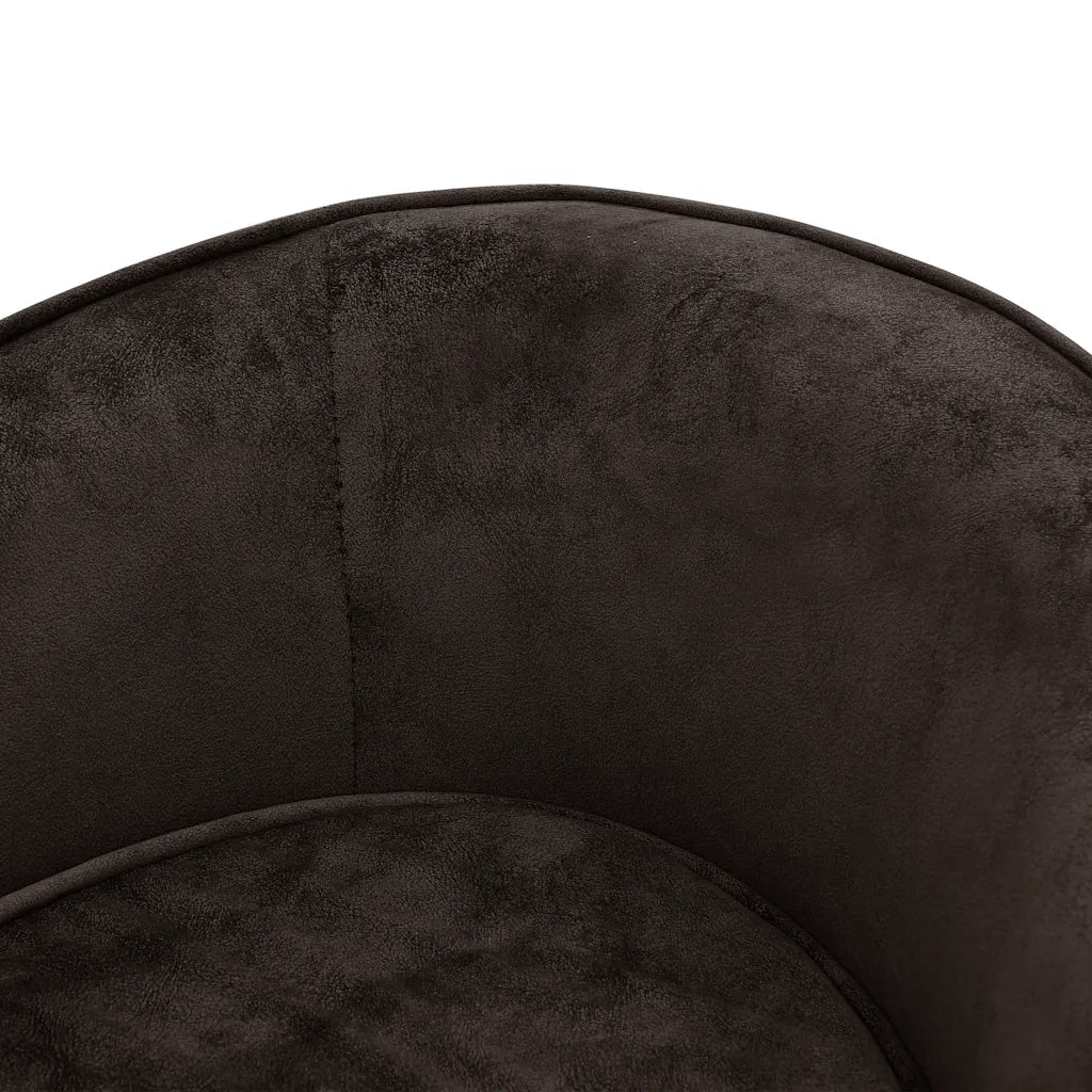 Divano per Cani Marrone 69x49x40 cm in Peluche 170942