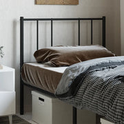 Testiera di Ricambio in Metallo Nero 90 cm 352508